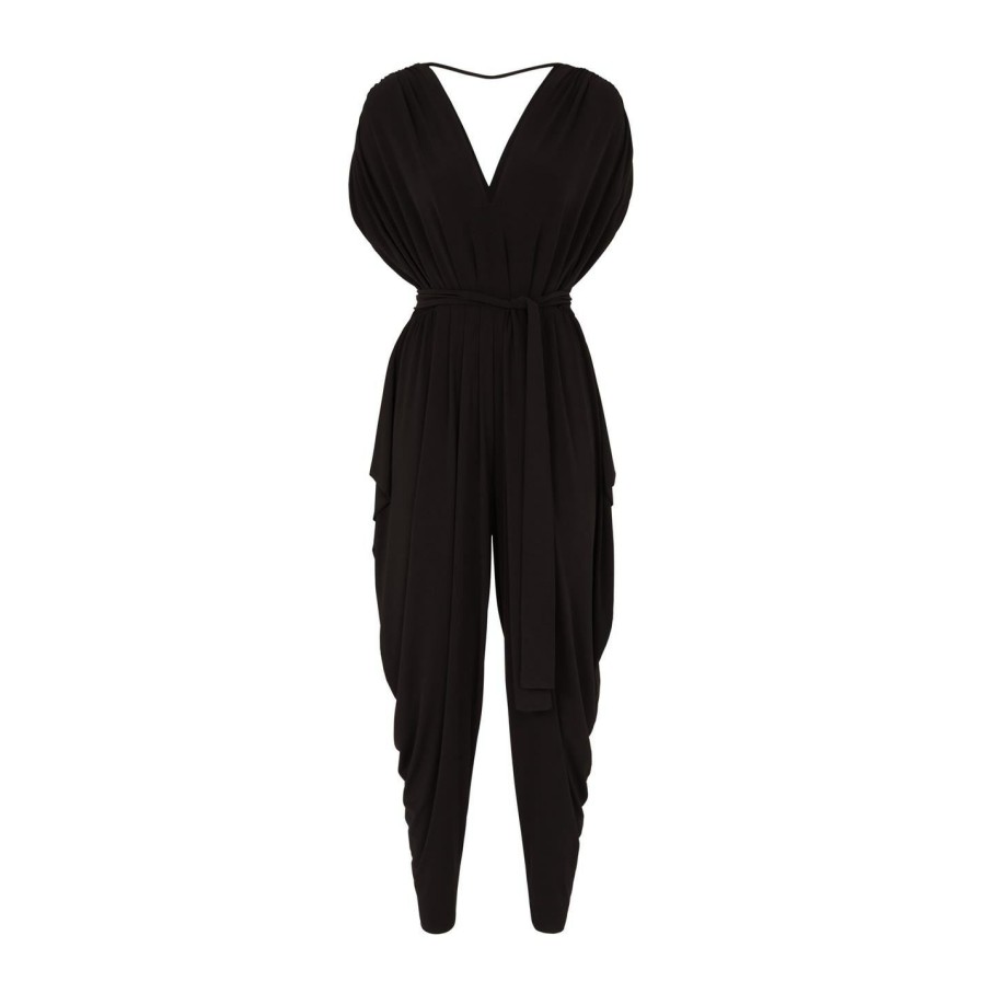 Hot * James Lakeland Ruched Jumpsuit