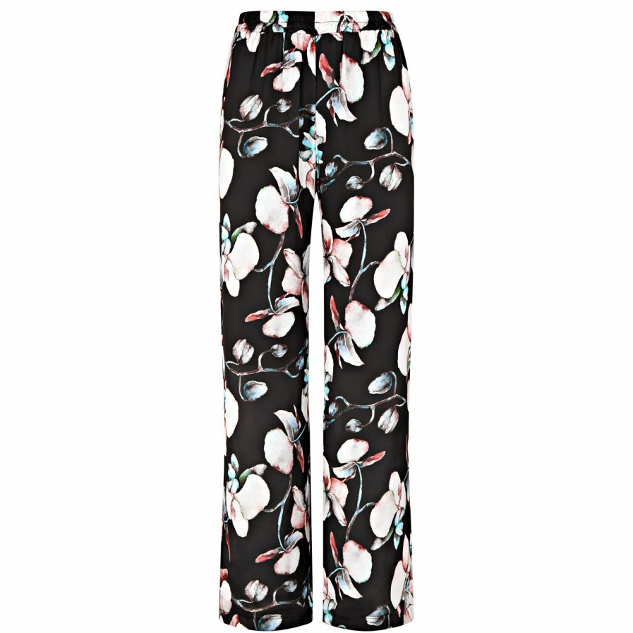 Wholesale * James Lakeland Wide Leg Floral Print Pants