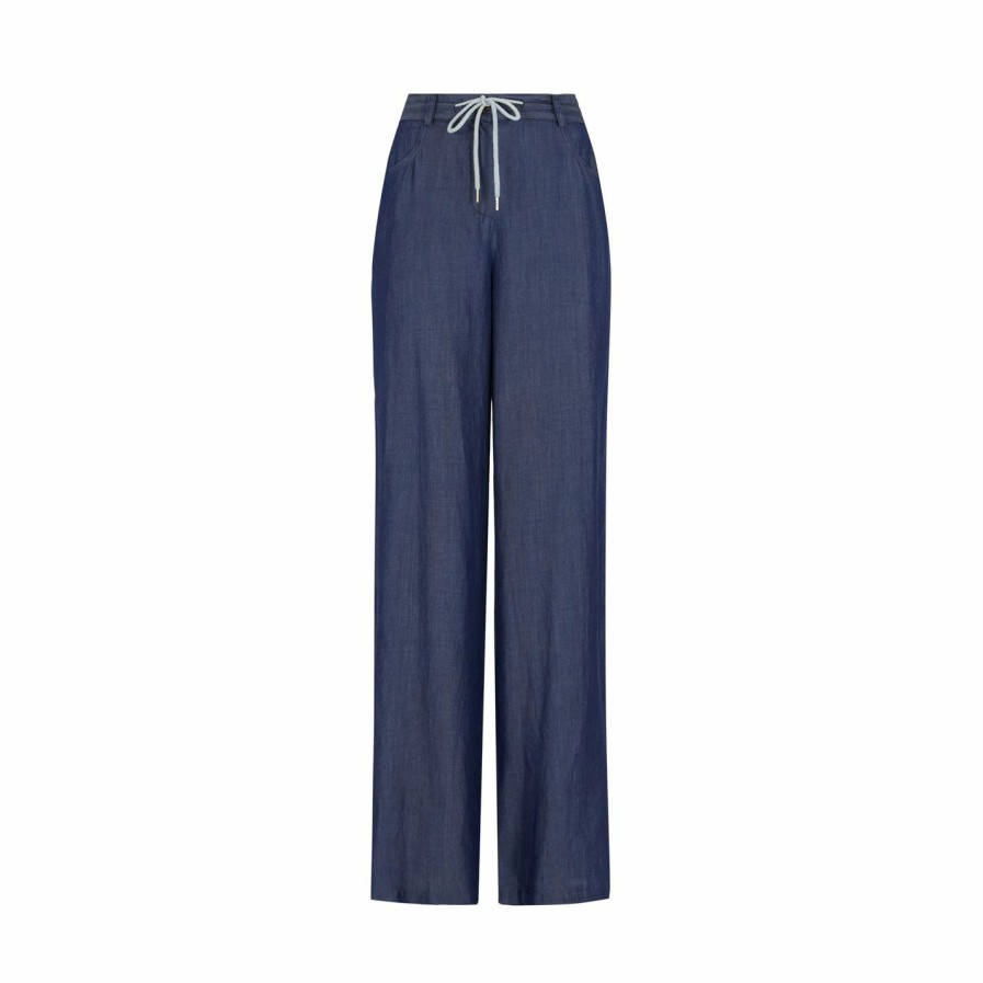 Online * James Lakeland Drawstring Denim Trousers