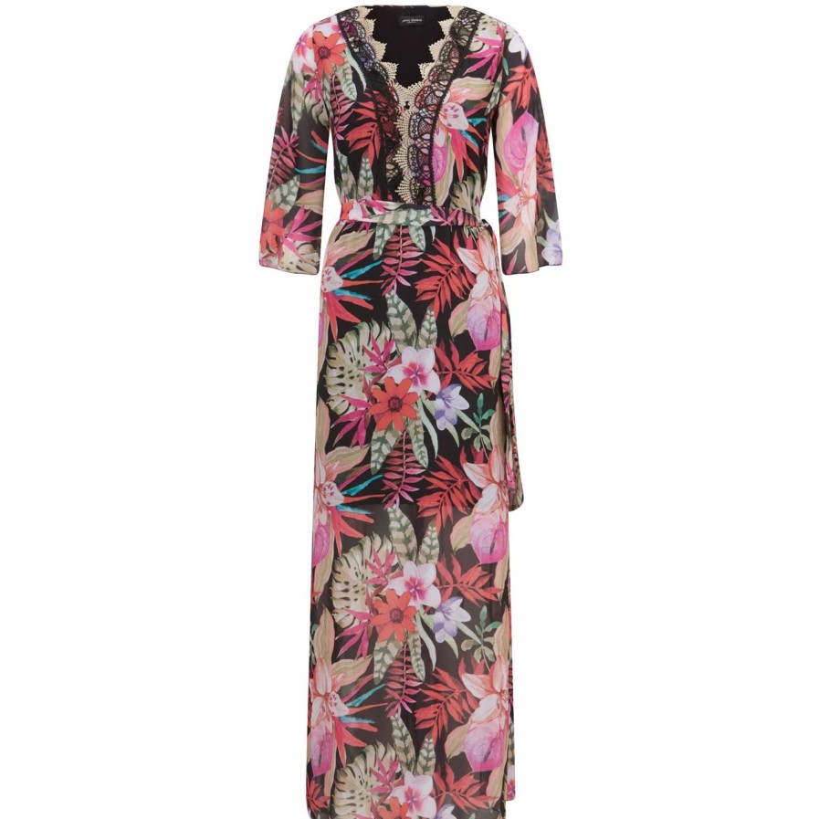 Clearance * James Lakeland Floral Print Maxi Dress