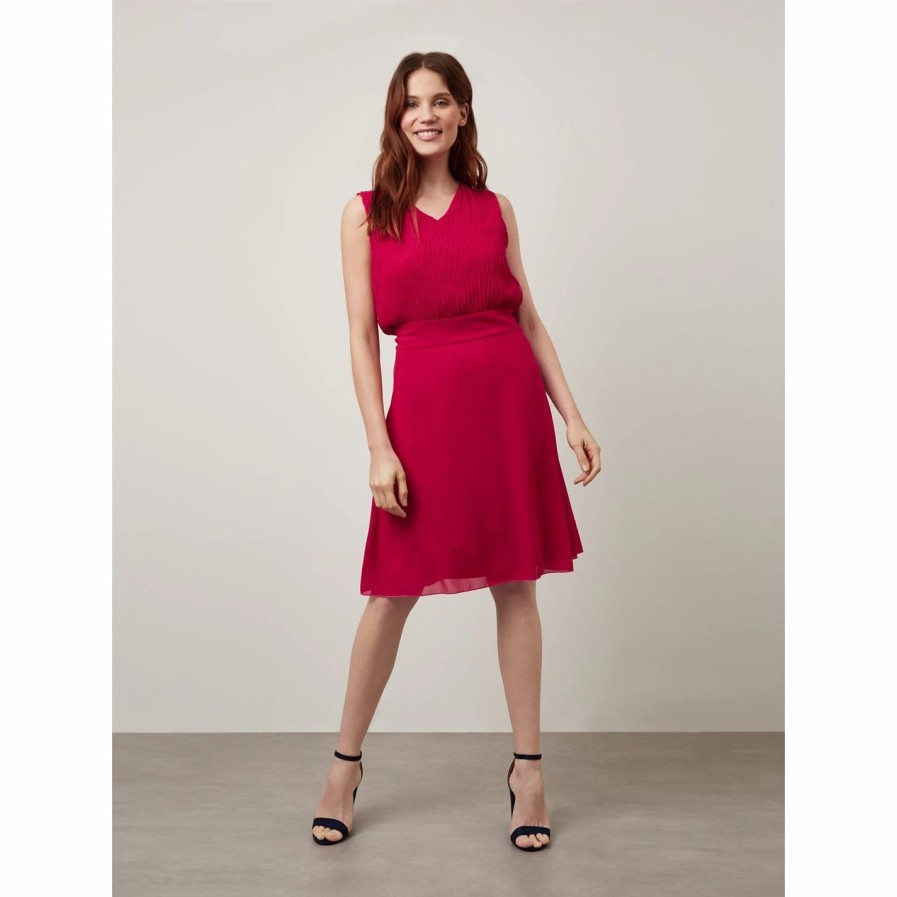 Wholesale * James Lakeland Textured Sleeveless Dress