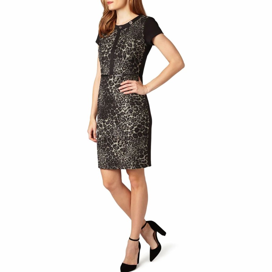 New * James Lakeland Leopard Print Dress