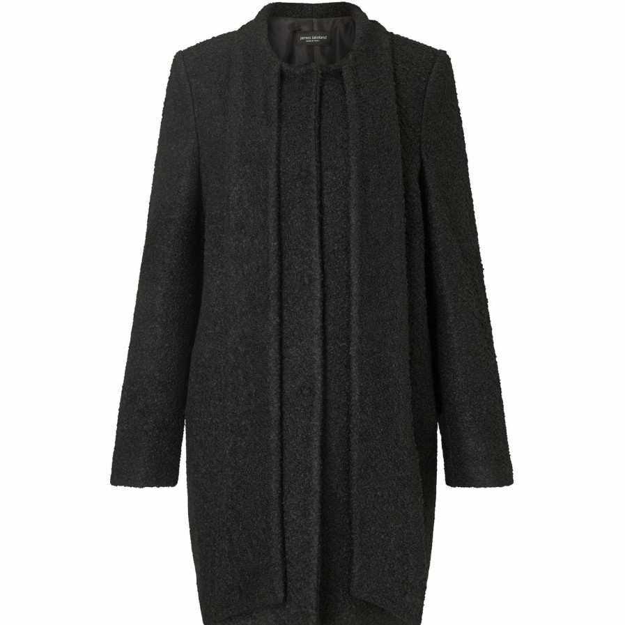 Wholesale * James Lakeland Boucle Tie Neck Coat