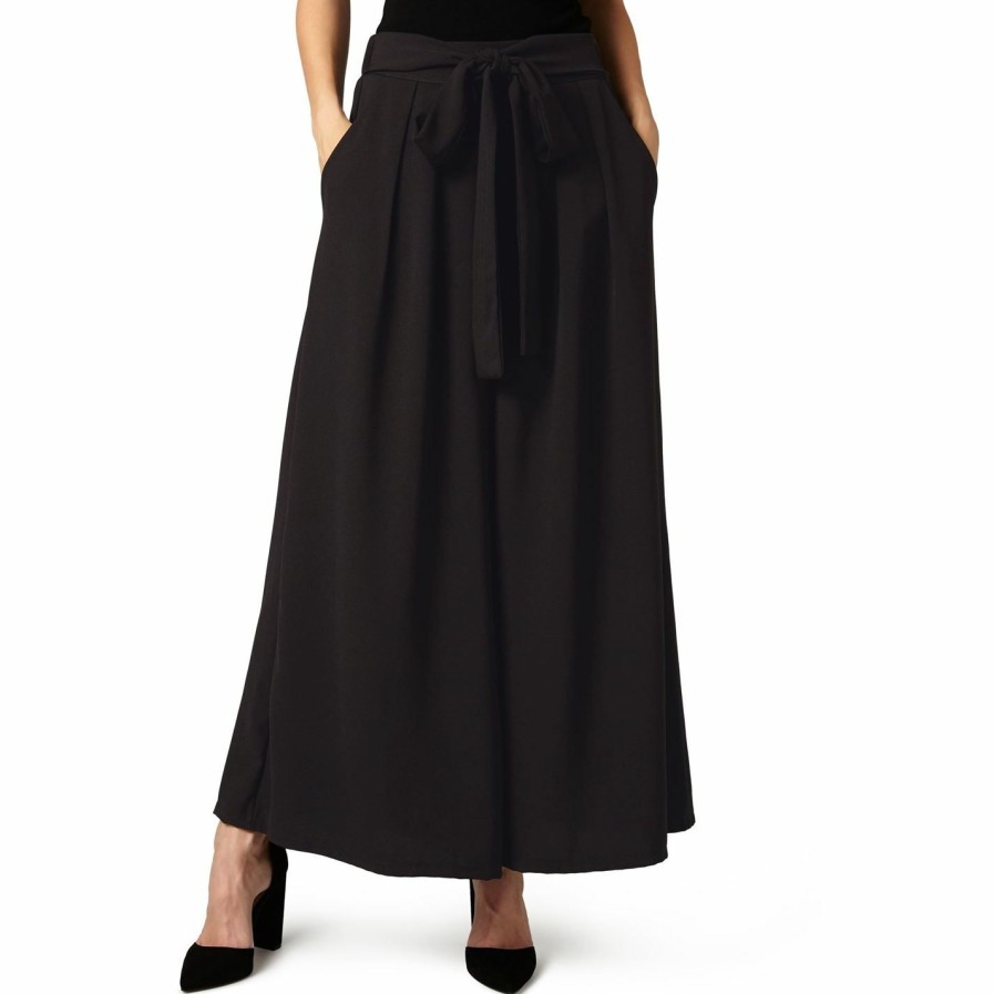 Clearance * James Lakeland Wide Leg Bow Waist Trousers