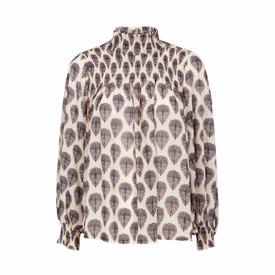 Best * James Lakeland High Neck Blouse