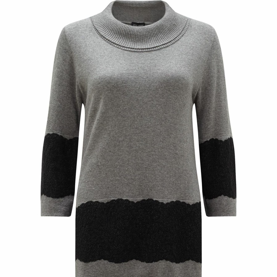 New * James Lakeland Lace Hem Jumper