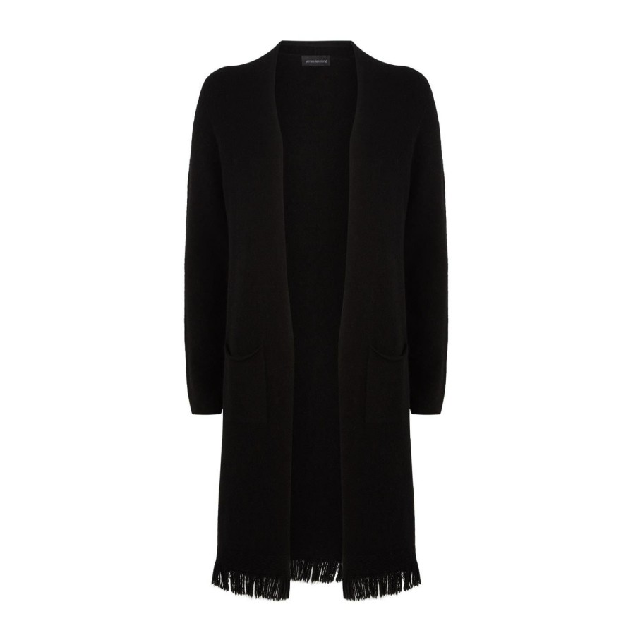 Best * James Lakeland Long Fringe Edge Cardigan