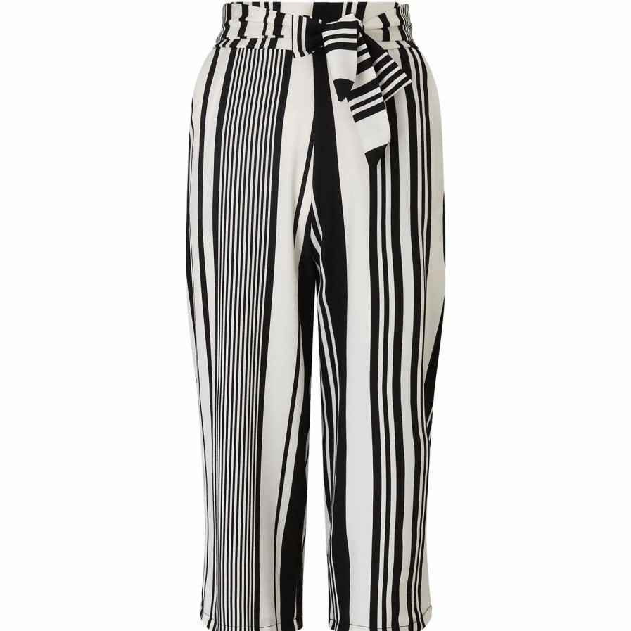 Wholesale * James Lakeland Bow Waist Stripy Trouser