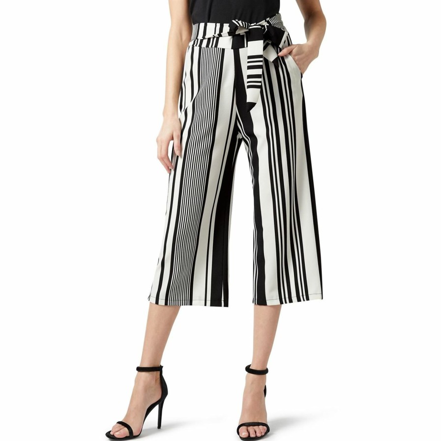 Wholesale * James Lakeland Bow Waist Stripy Trouser