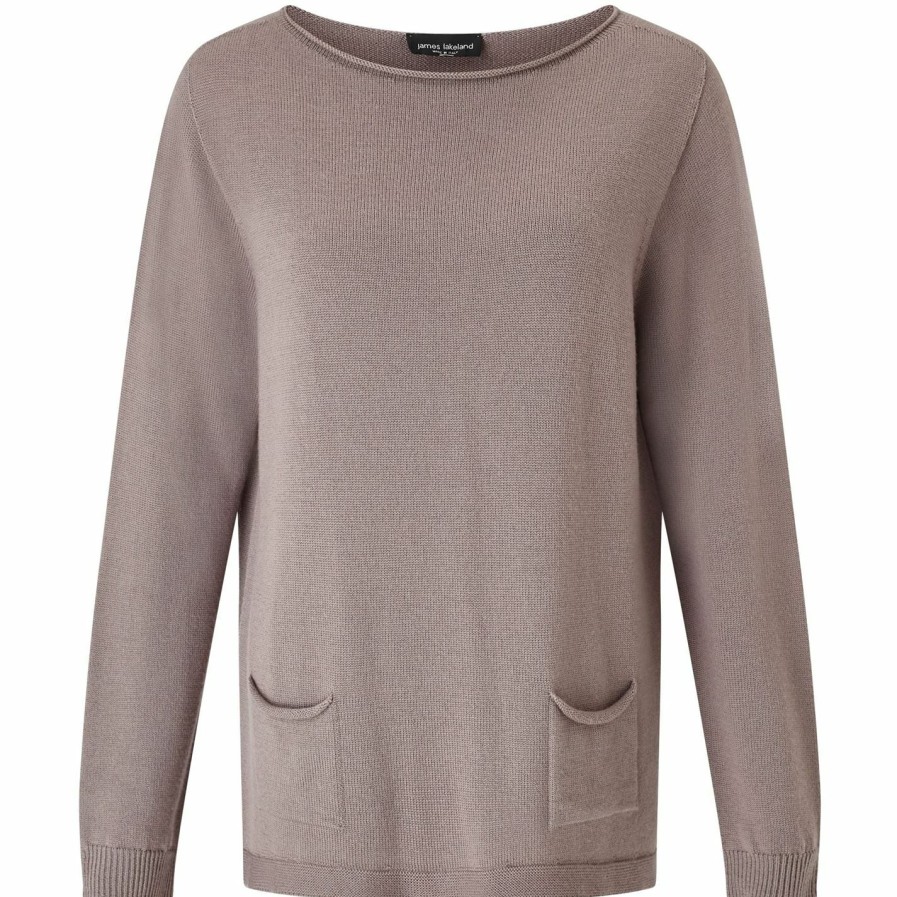 New * James Lakeland Pockets Knit Jumper