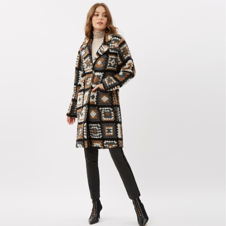 Clearance * James Lakeland Knit Coat Jacket