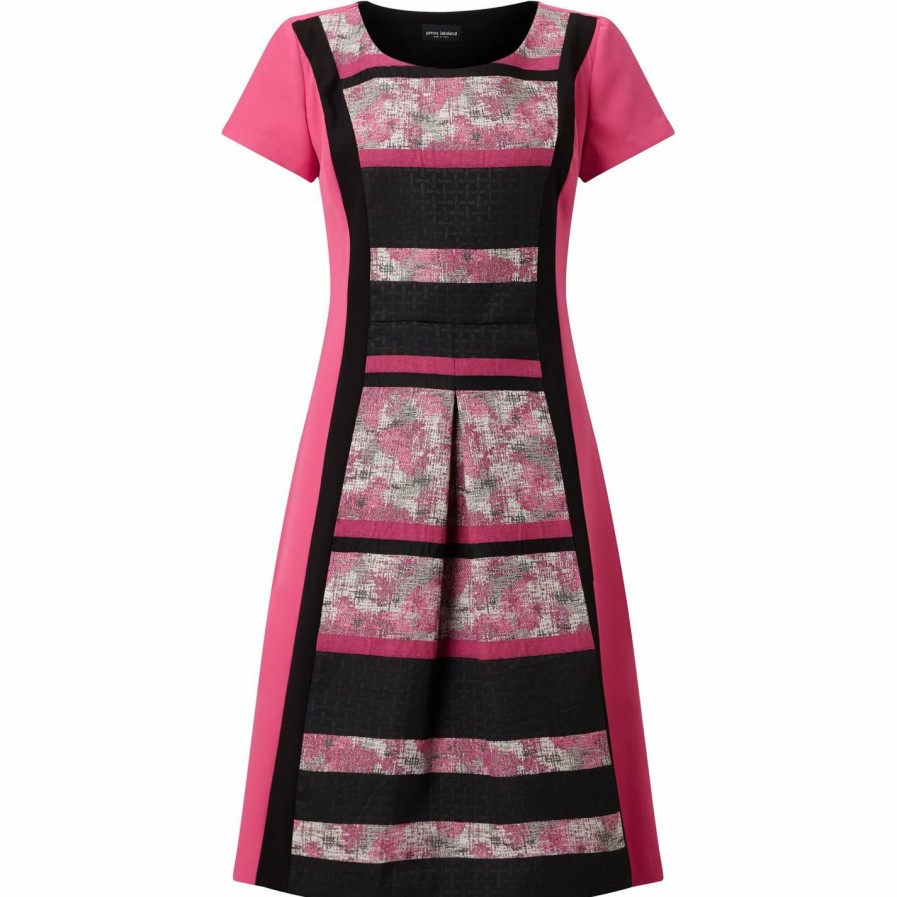 New * James Lakeland Block Stripe Dress