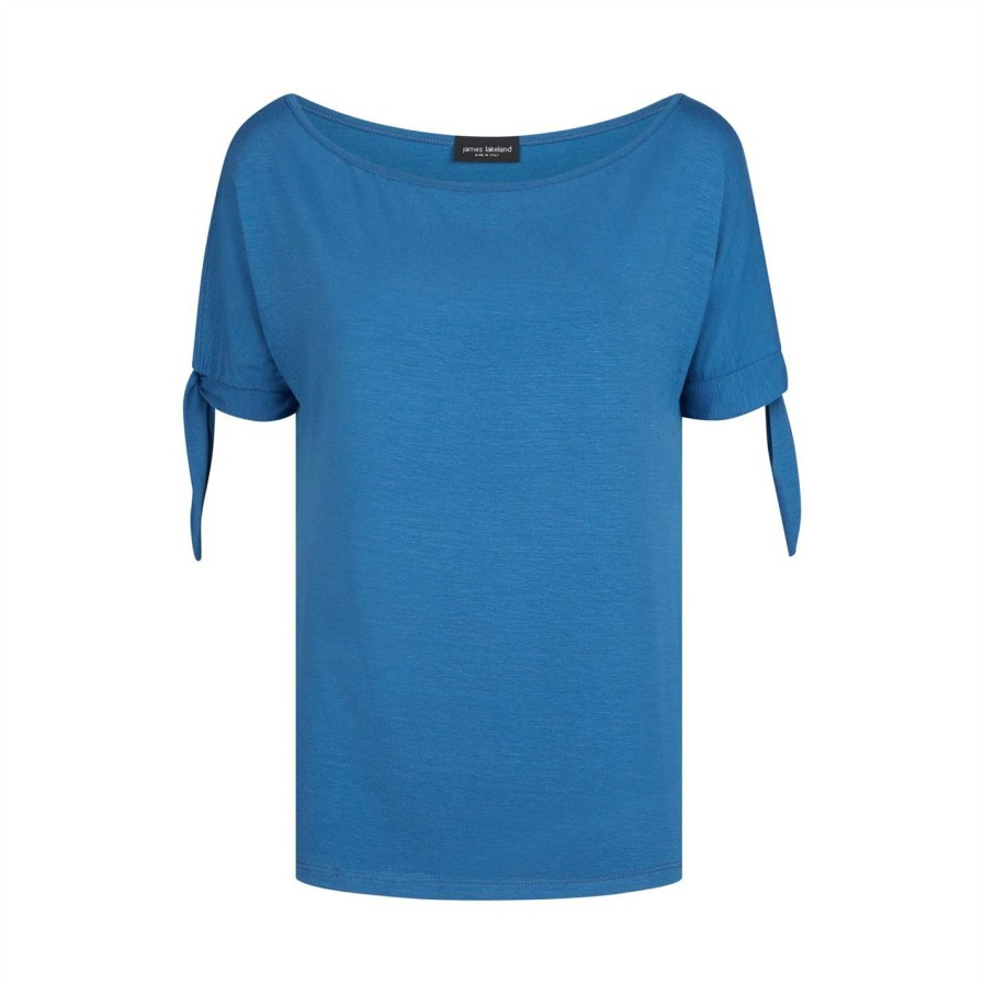 New * James Lakeland Bow Sleeve T-Shirt