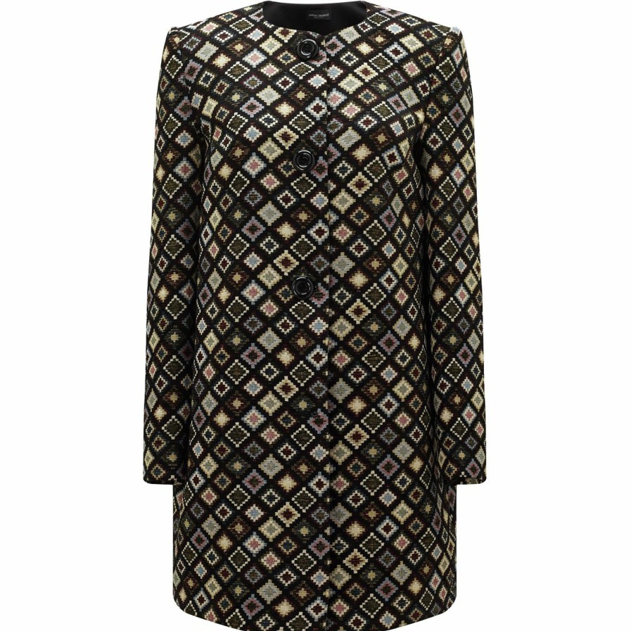 Wholesale * James Lakeland Jacquard Pattern Coat