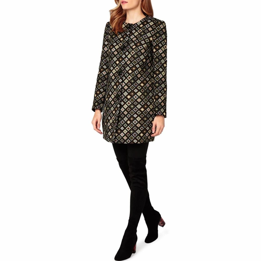 Wholesale * James Lakeland Jacquard Pattern Coat