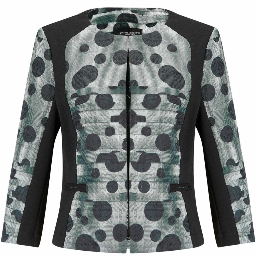 New * James Lakeland Dots Print Jacket