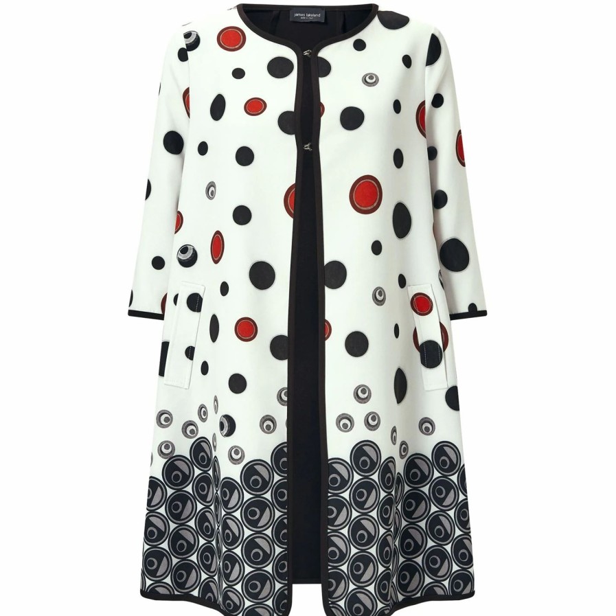 Clearance * James Lakeland Print Occasion Trench