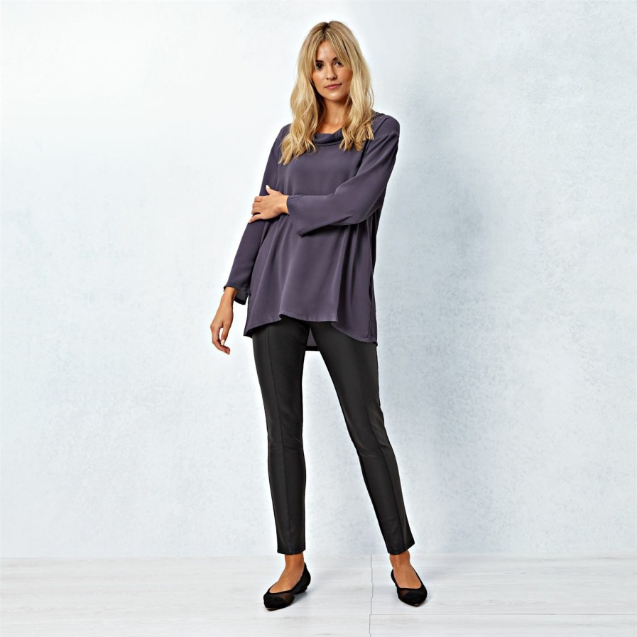 New * James Lakeland Cowl Neck Blouse