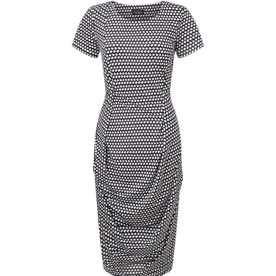 Best * James Lakeland Drape Print Dress