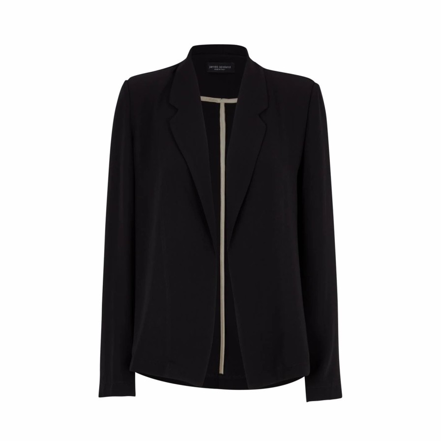 Hot * James Lakeland Satin Trim Bias Jacket