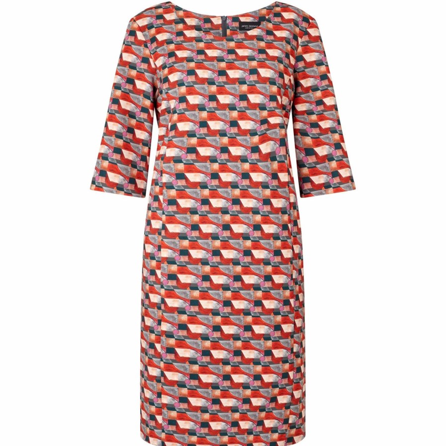 Clearance * James Lakeland Printed Shift Dress