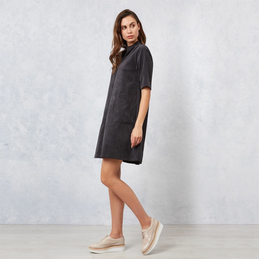 New * James Lakeland Corduroy Half Sleeve Dress