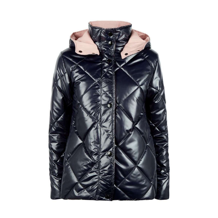 Hot * James Lakeland Diamond Quilt Puffa Jacket