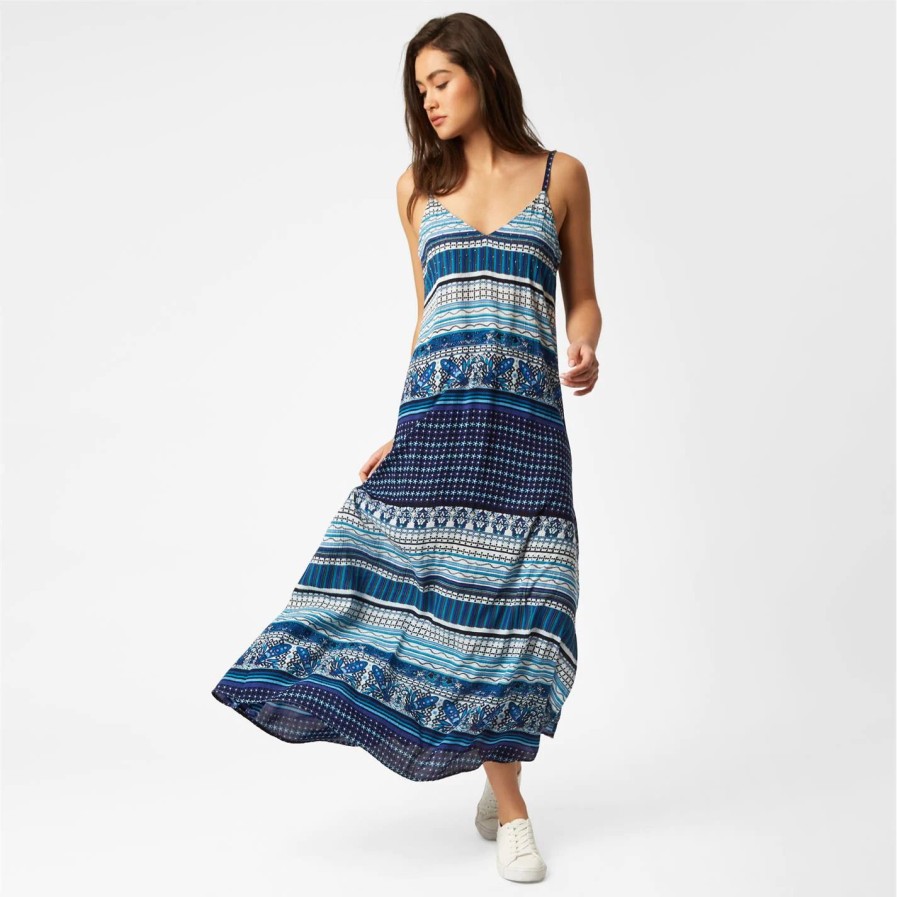 Wholesale * James Lakeland Printed Strappy Maxi