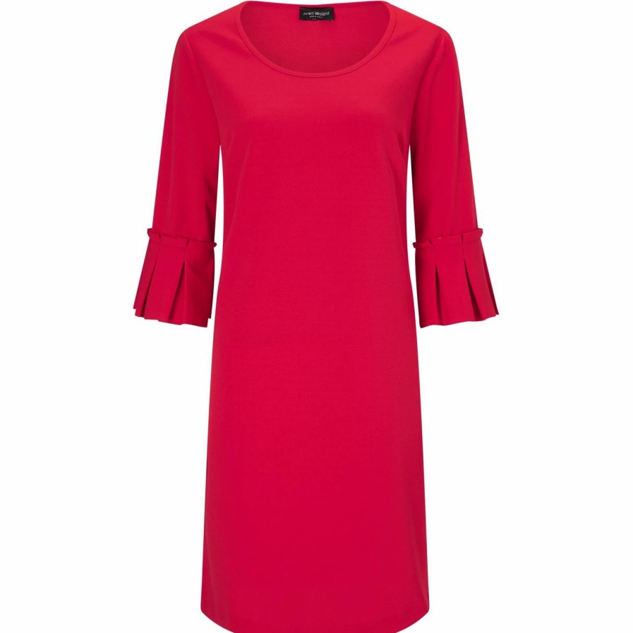 Hot * James Lakeland Pleated Cuff Dress