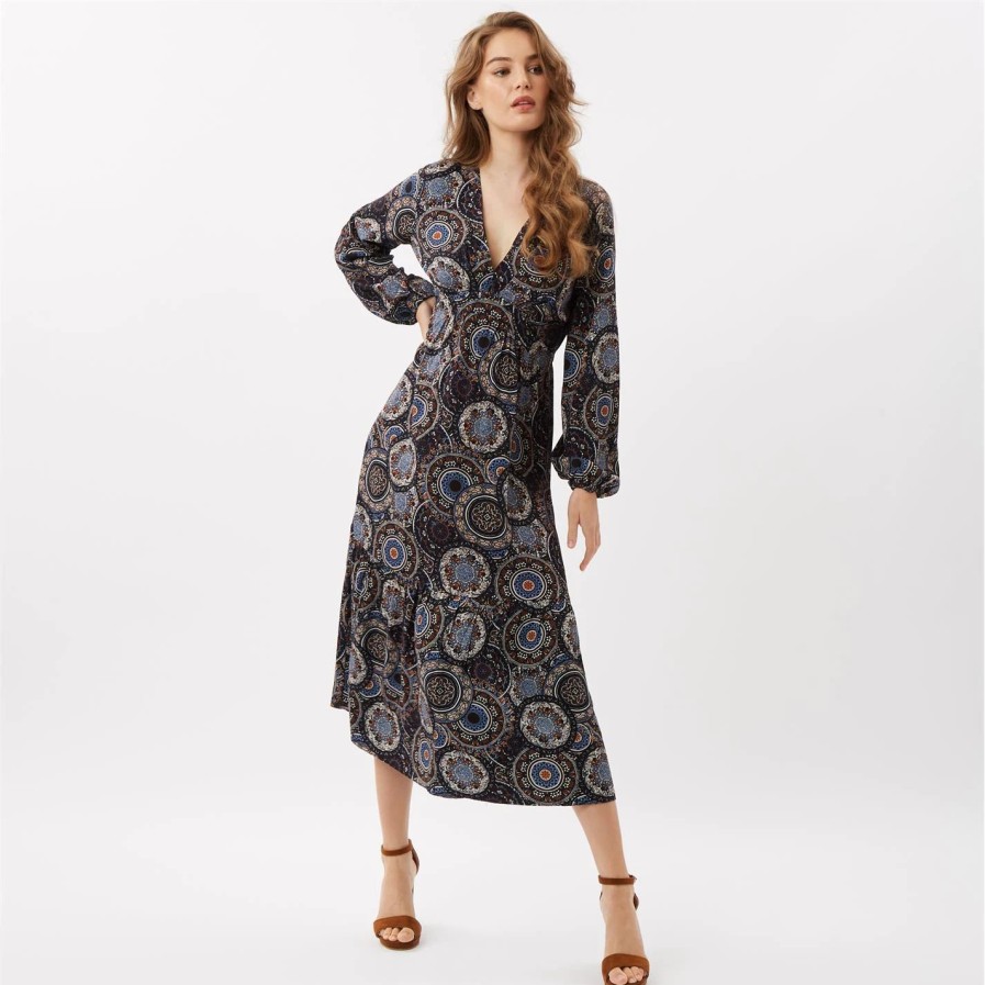 Wholesale * James Lakeland Printed Midi Dress