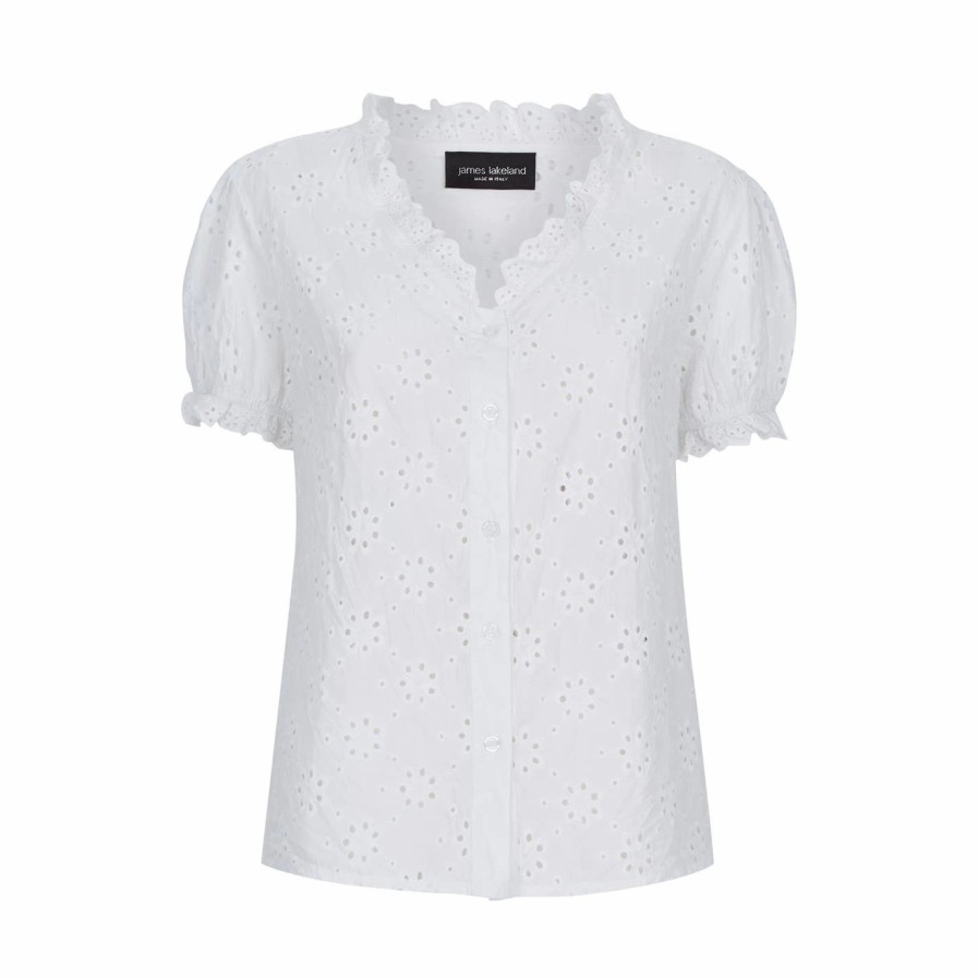 Best * James Lakeland Embroidered Blouse