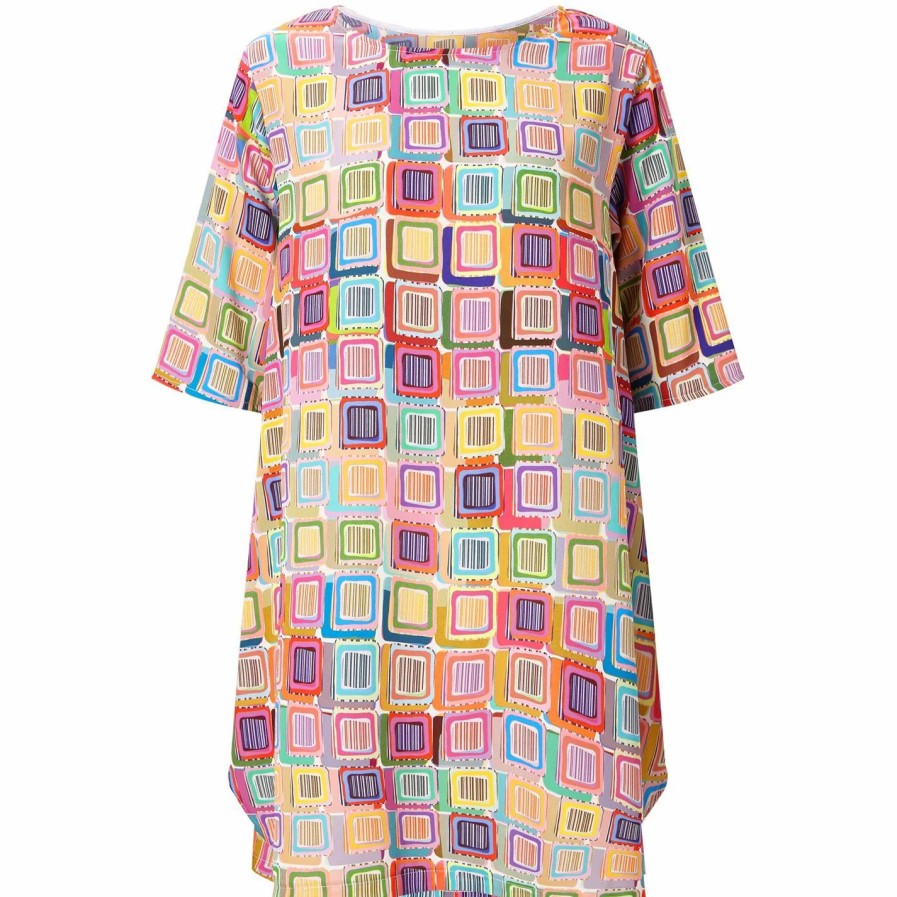 Best * James Lakeland Print Point Dress