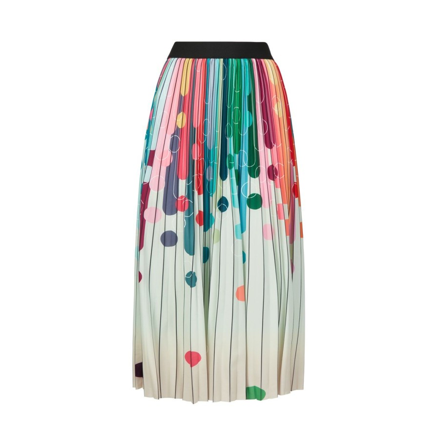 Clearance * James Lakeland Pleated Midi Skirt