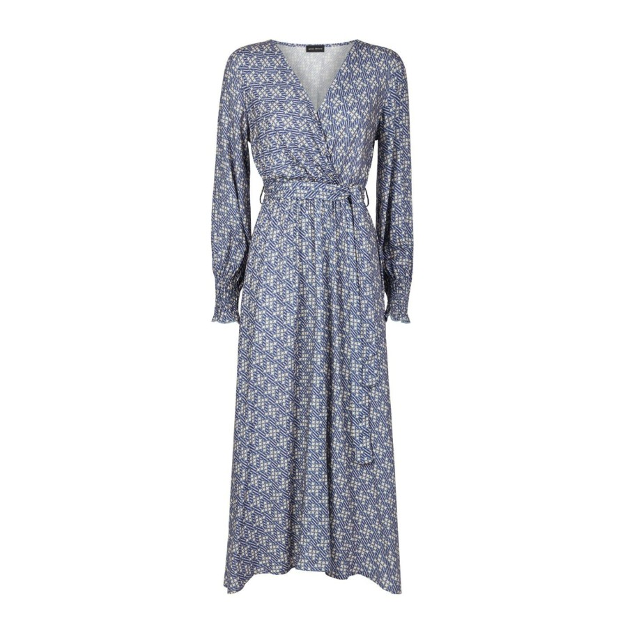 New * James Lakeland Belted Maxi Dress