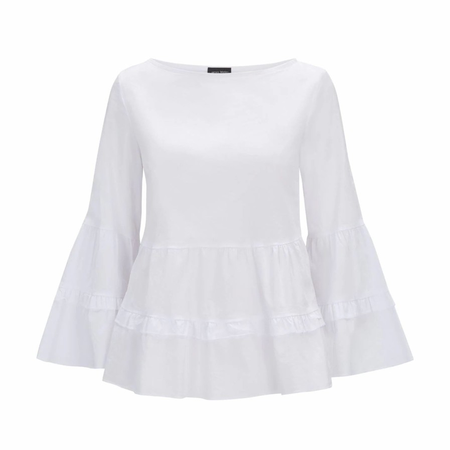 Best * James Lakeland Tiered Blouse