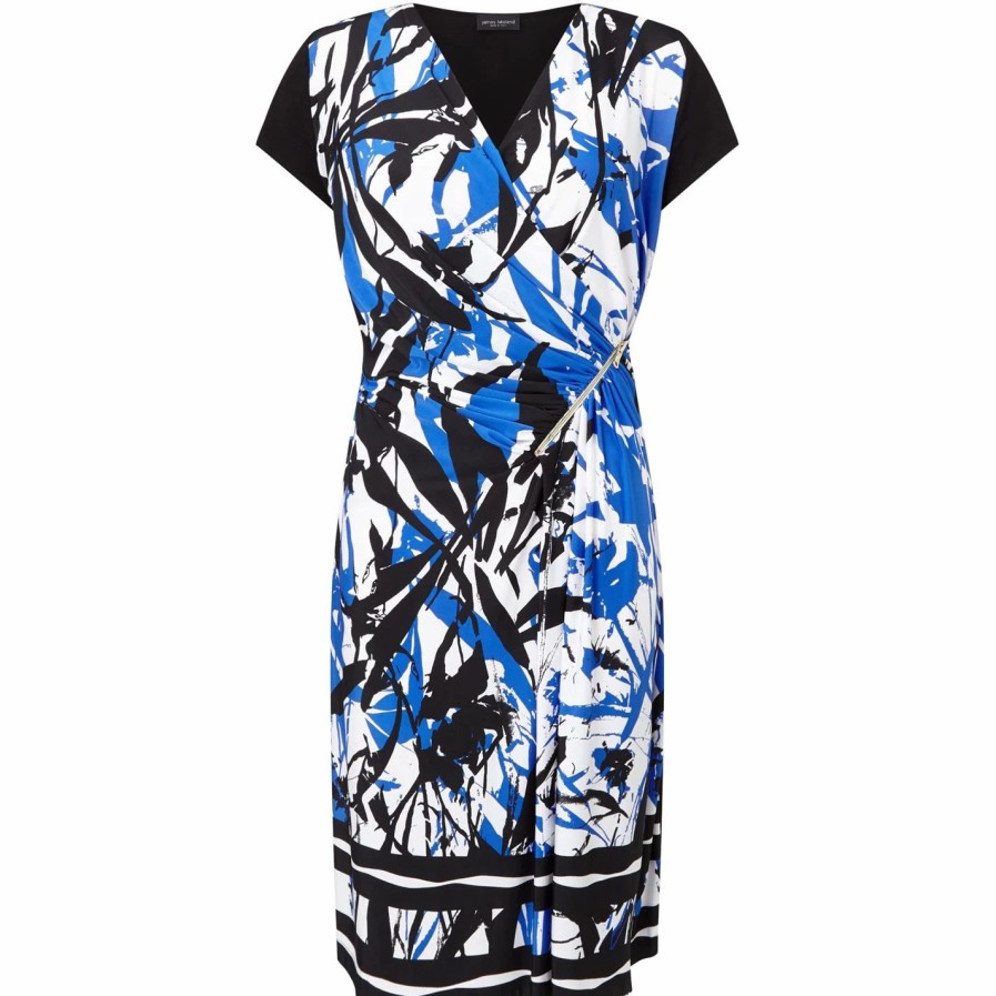 Best * James Lakeland Floral Print Zip Dress