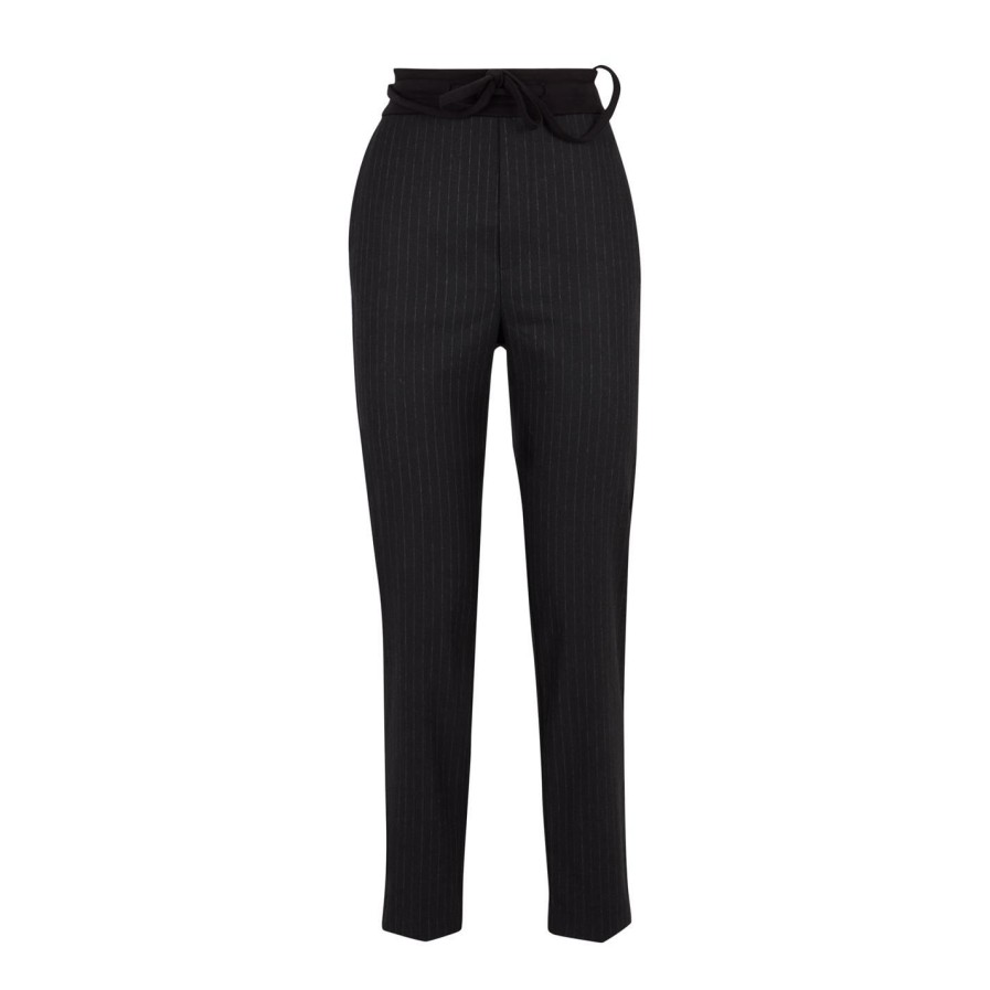 Hot * James Lakeland Pinstripe Jersey Trousers