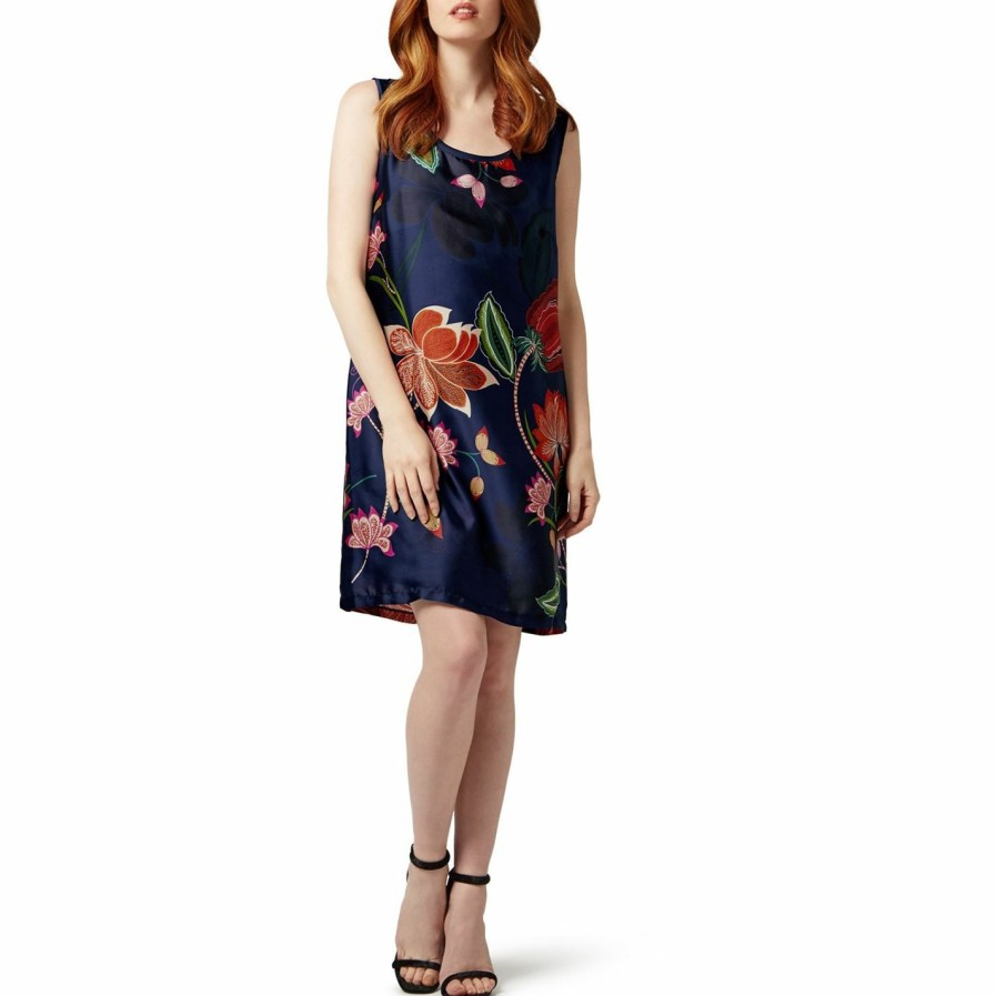 Clearance * James Lakeland Sleeveless Print Dress