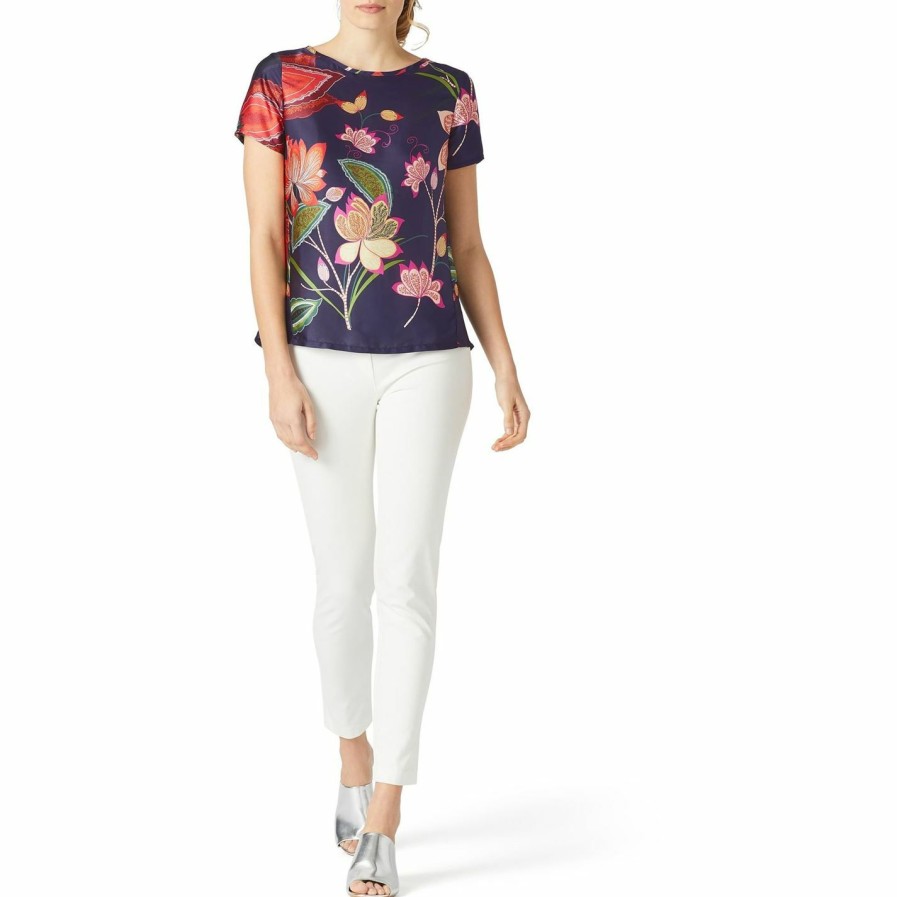 Online * James Lakeland Floral Print Top