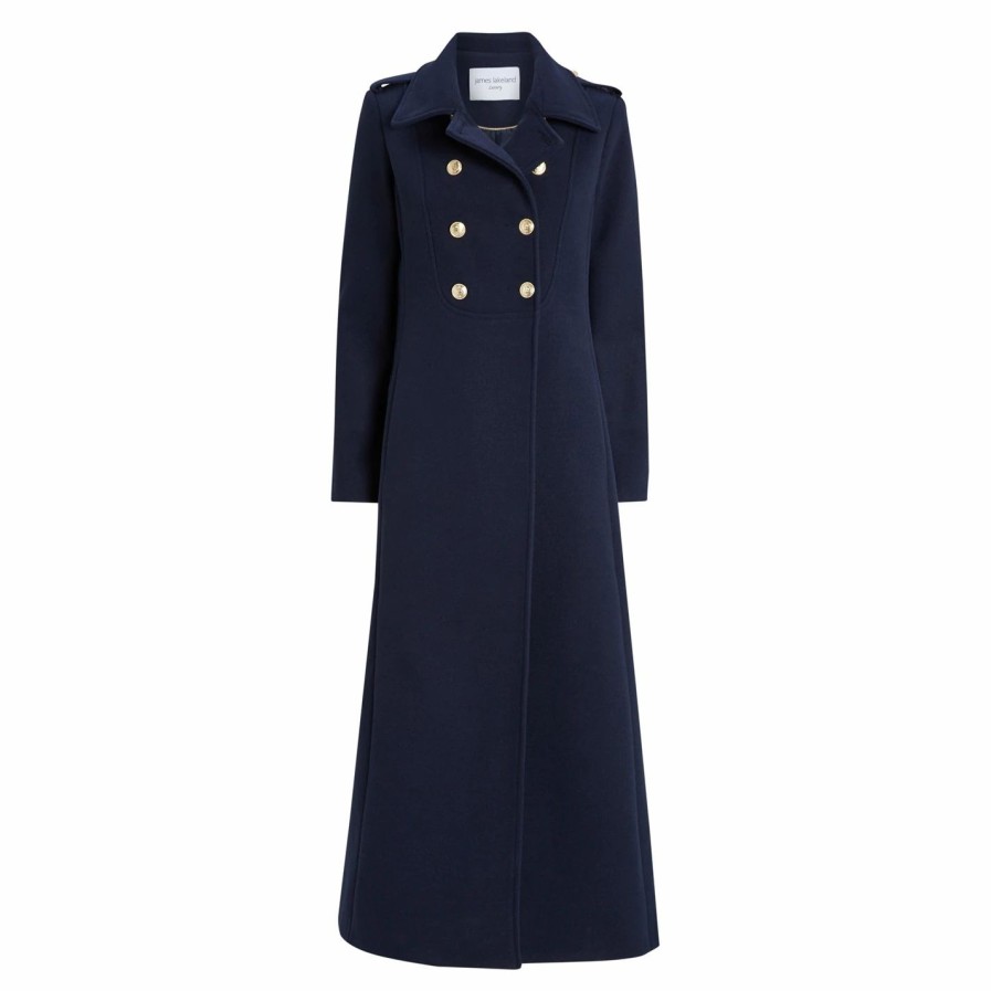 Clearance * James Lakeland Military Long Coat