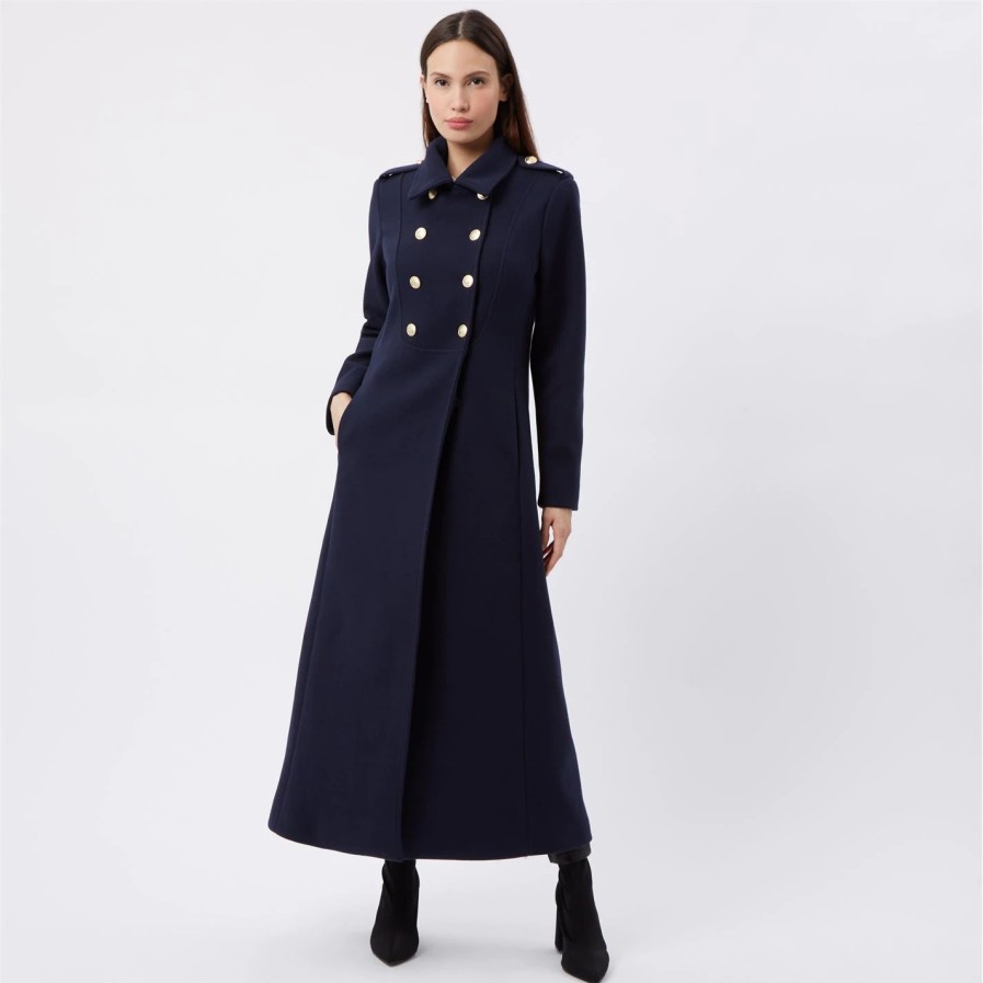 Clearance * James Lakeland Military Long Coat